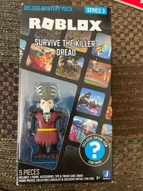 Roblox Survive The Killer: Dread Figure - Red, Black, White